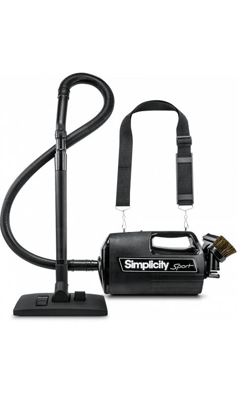 Simplicity S100 Sport Portable Canister with Shoulder Strap